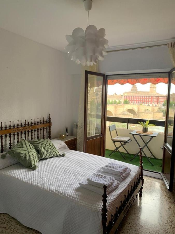 Apartamento Con Vistas Al Pilar Con Aparcamiento Privado ซาราโกซา ภายนอก รูปภาพ