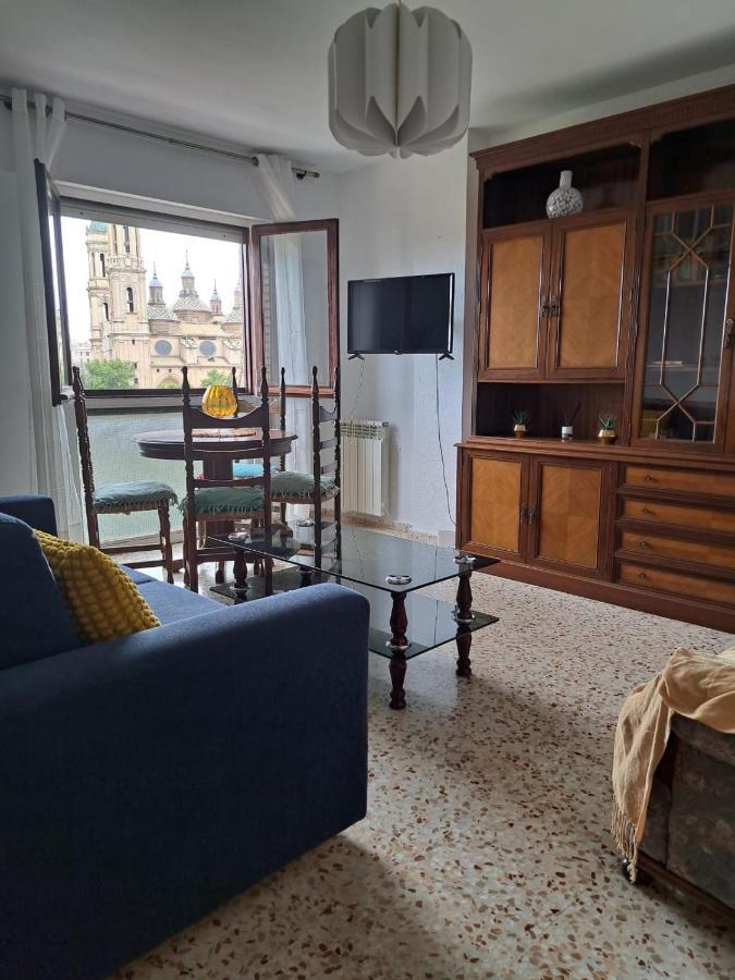 Apartamento Con Vistas Al Pilar Con Aparcamiento Privado ซาราโกซา ภายนอก รูปภาพ