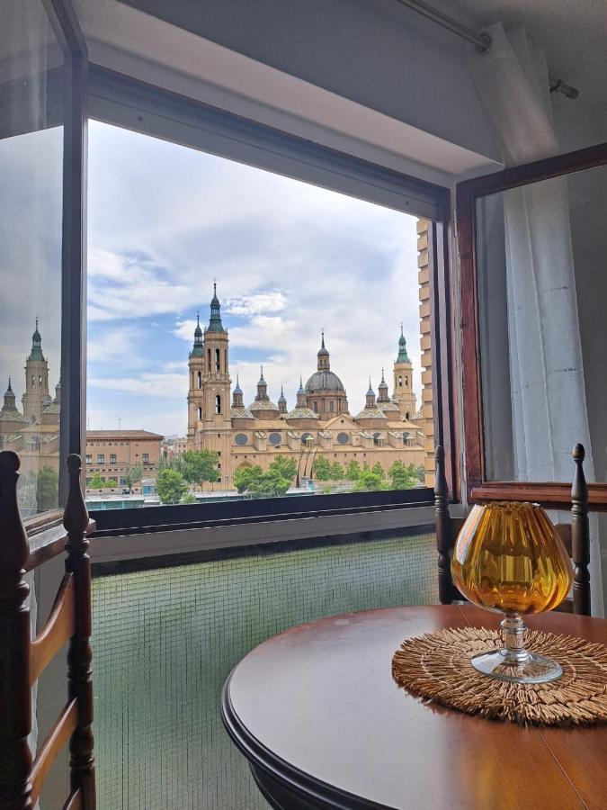 Apartamento Con Vistas Al Pilar Con Aparcamiento Privado ซาราโกซา ภายนอก รูปภาพ